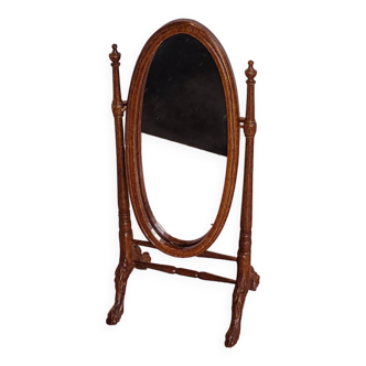 Miroir psyché miniature style Louis XV, maison de poupée