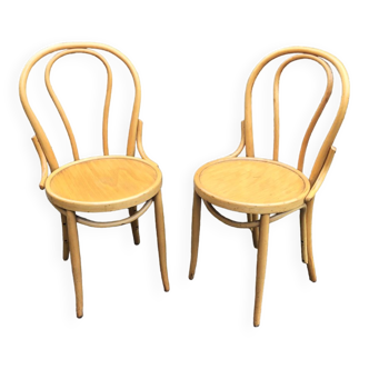 Paire de chaises bistrot