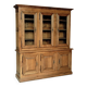 Vaisselier, Bibliothèque en merisier massif sablé