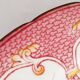 Porcelain dessert plate, Minton Decor 235, pink, Sarreguemines