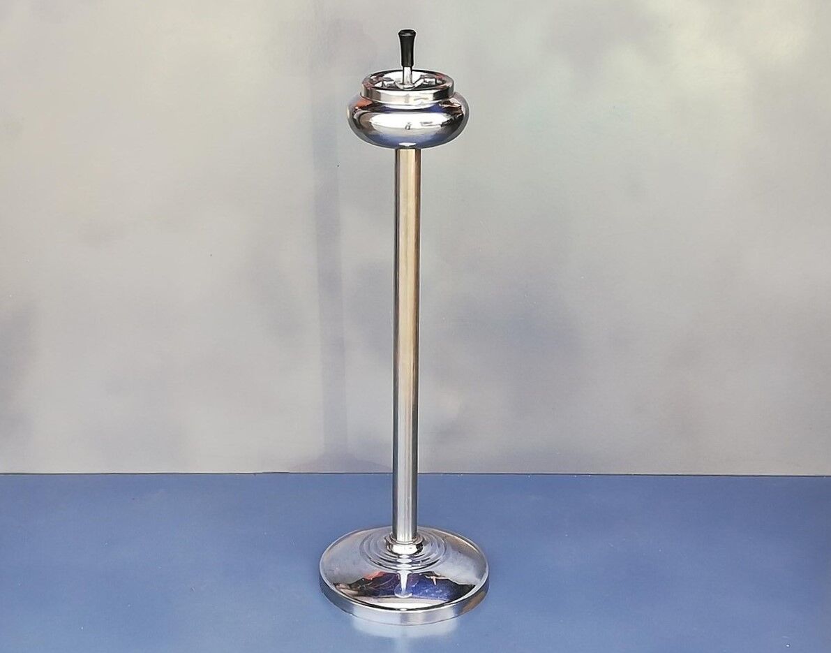 Ashtray on foot chrome 60s