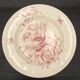 2 ancient hollow plates longchamp congo ostrich parrots