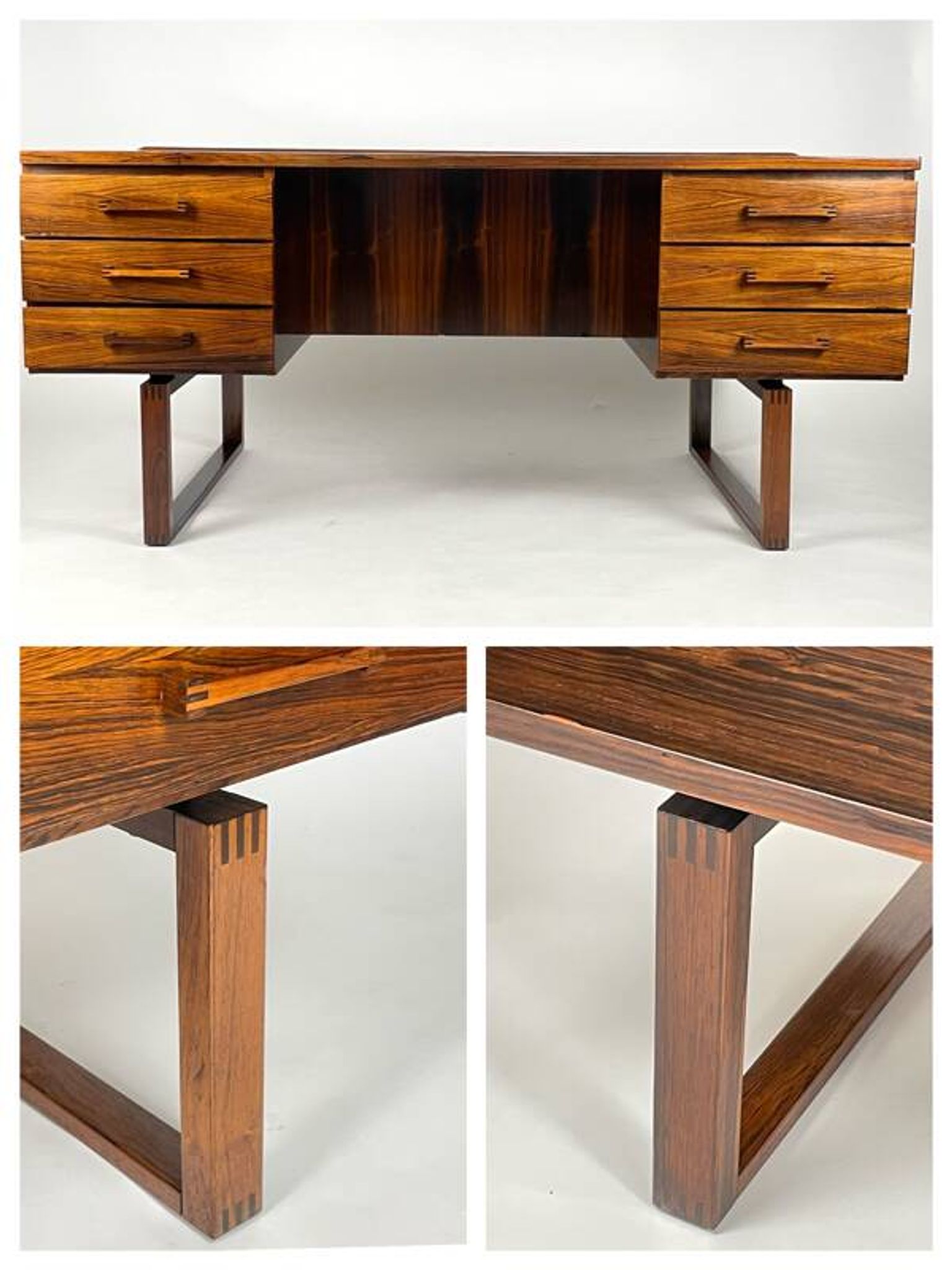 Danish Modern ( Mid-Century ) desk by Torben Valeur for DYRLUND, 1960s