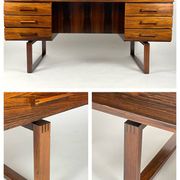 Danish Modern ( Mid-Century ) desk by Torben Valeur for DYRLUND, 1960s