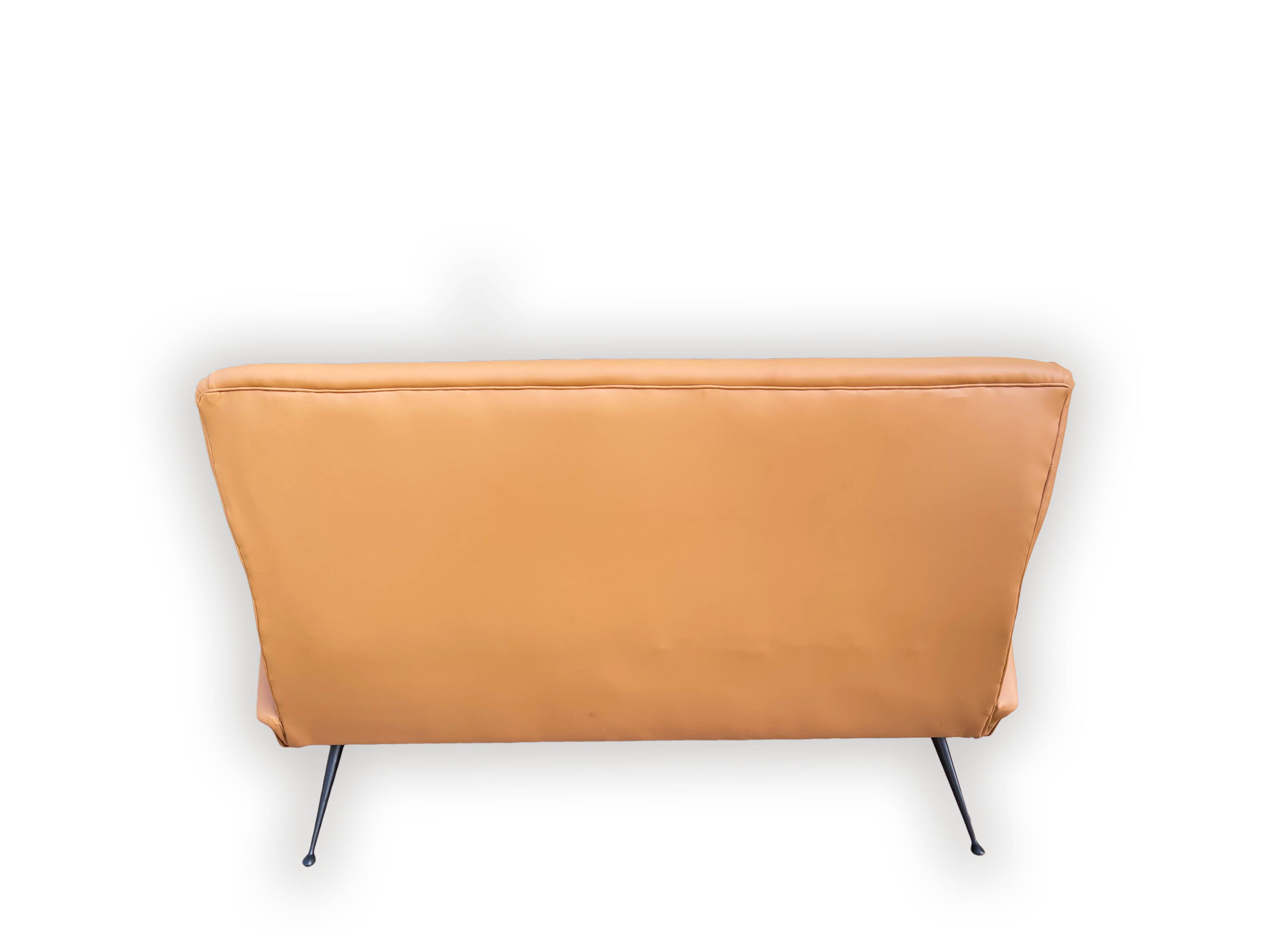 Canapé italien vintage 2 places - 1950