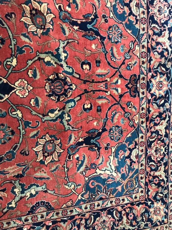 Old persian rug Sarogh 140 x 196 cm