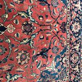 Tapis ancien persan Sarogh fait main 140x196 cm