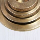 Vintage brass candle holder