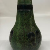 Flemish art deco stoneware soliflore vase