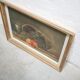 Old painting, still life, oil on panel