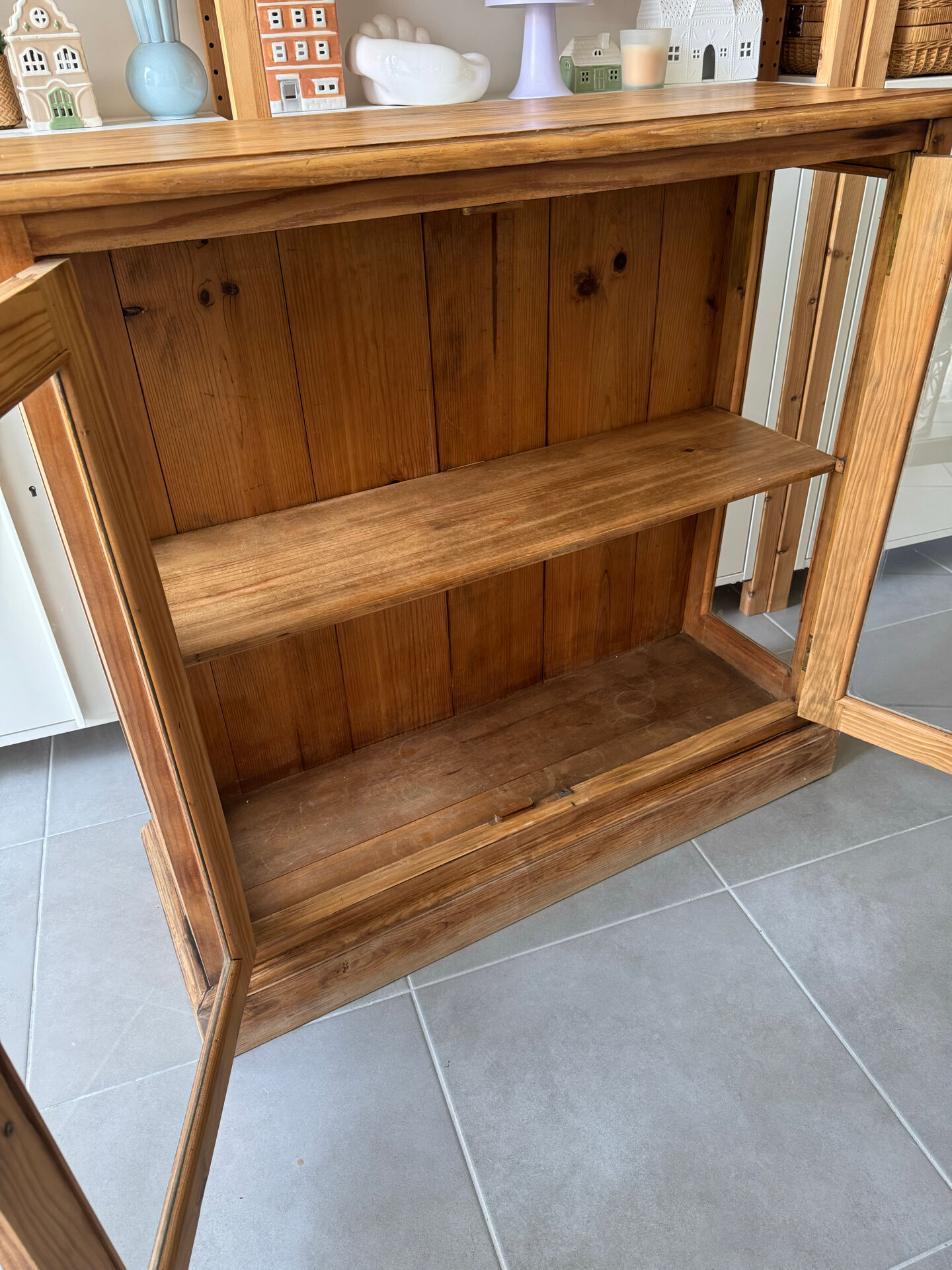Low display cabinet, vintage sideboard