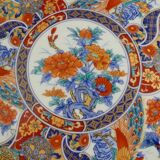 Pair of vintage Taous porcelain dessert plates, Morocco