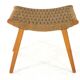 Footstool in the style of Audoux Minet | mid century modern vintage design