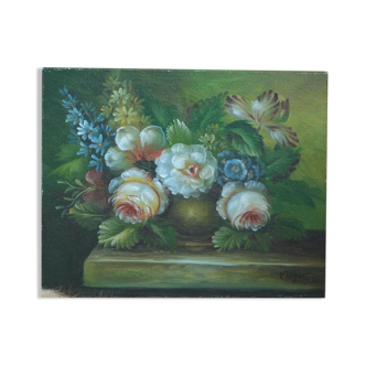 Oil on canvas by Meyer