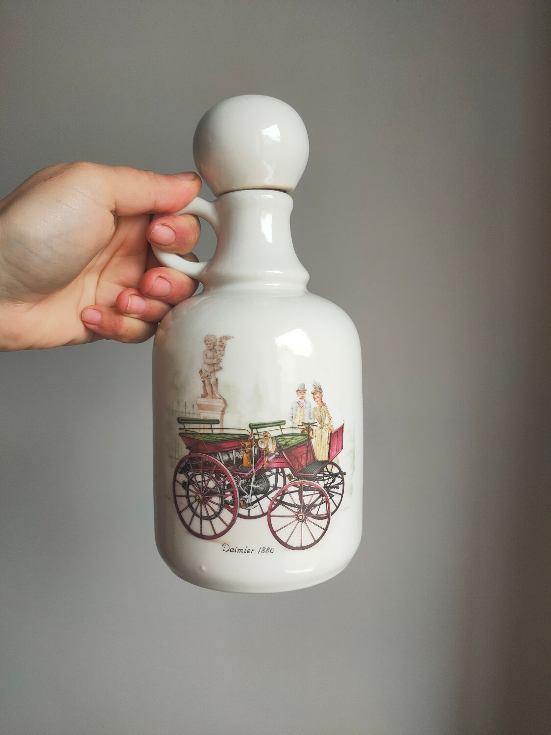 Carafe porcelain antique decorations