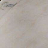 Light marble coffee table