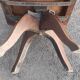 Fauteuil de bureau ancien administratif pivotant vintage