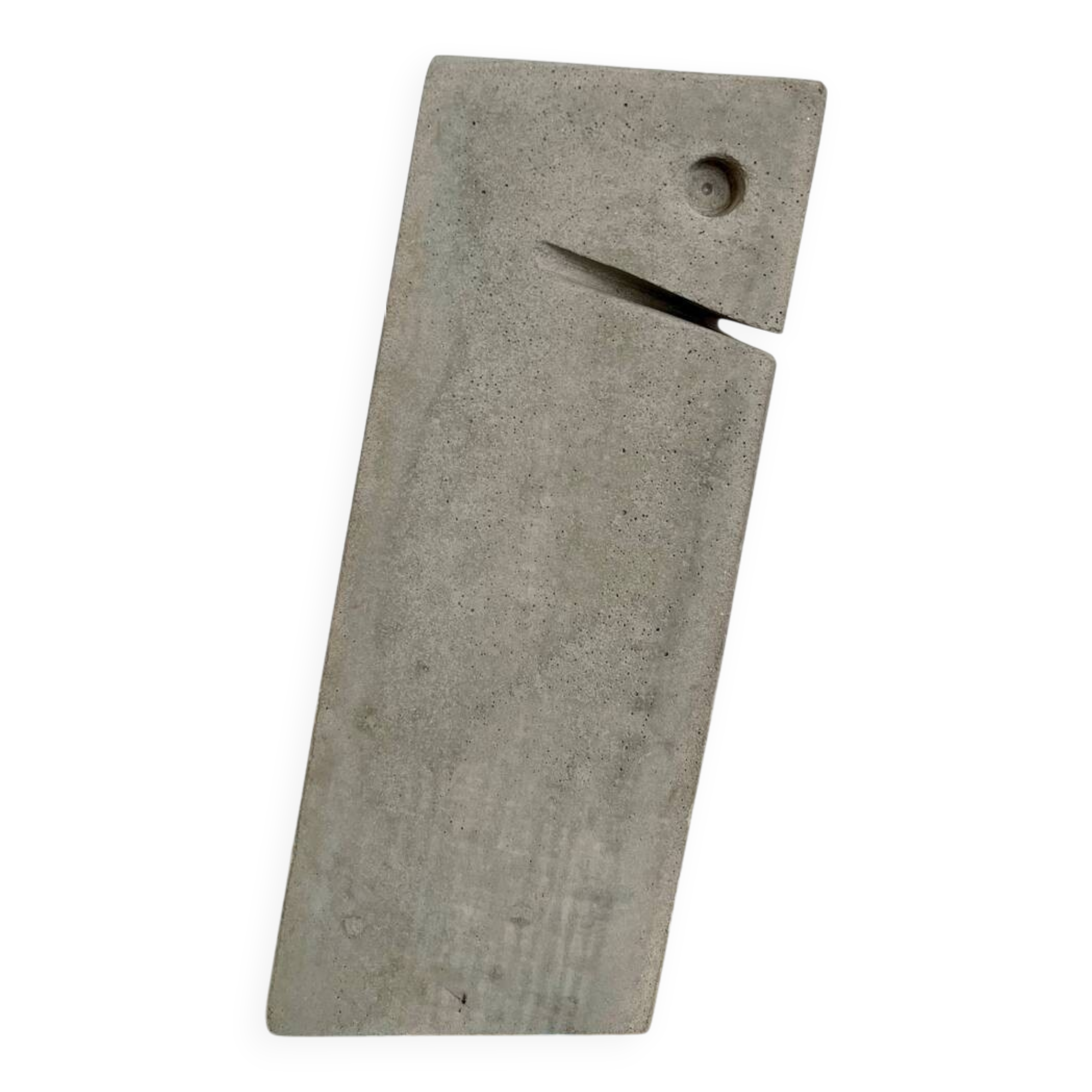 Sculpture en béton moderniste
