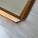 Large oak Mid-century mirror