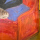 Oil on canvas signed FES