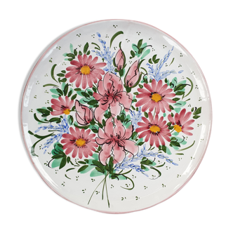 Ceramic plate of Vallauris by Maurice Boiron