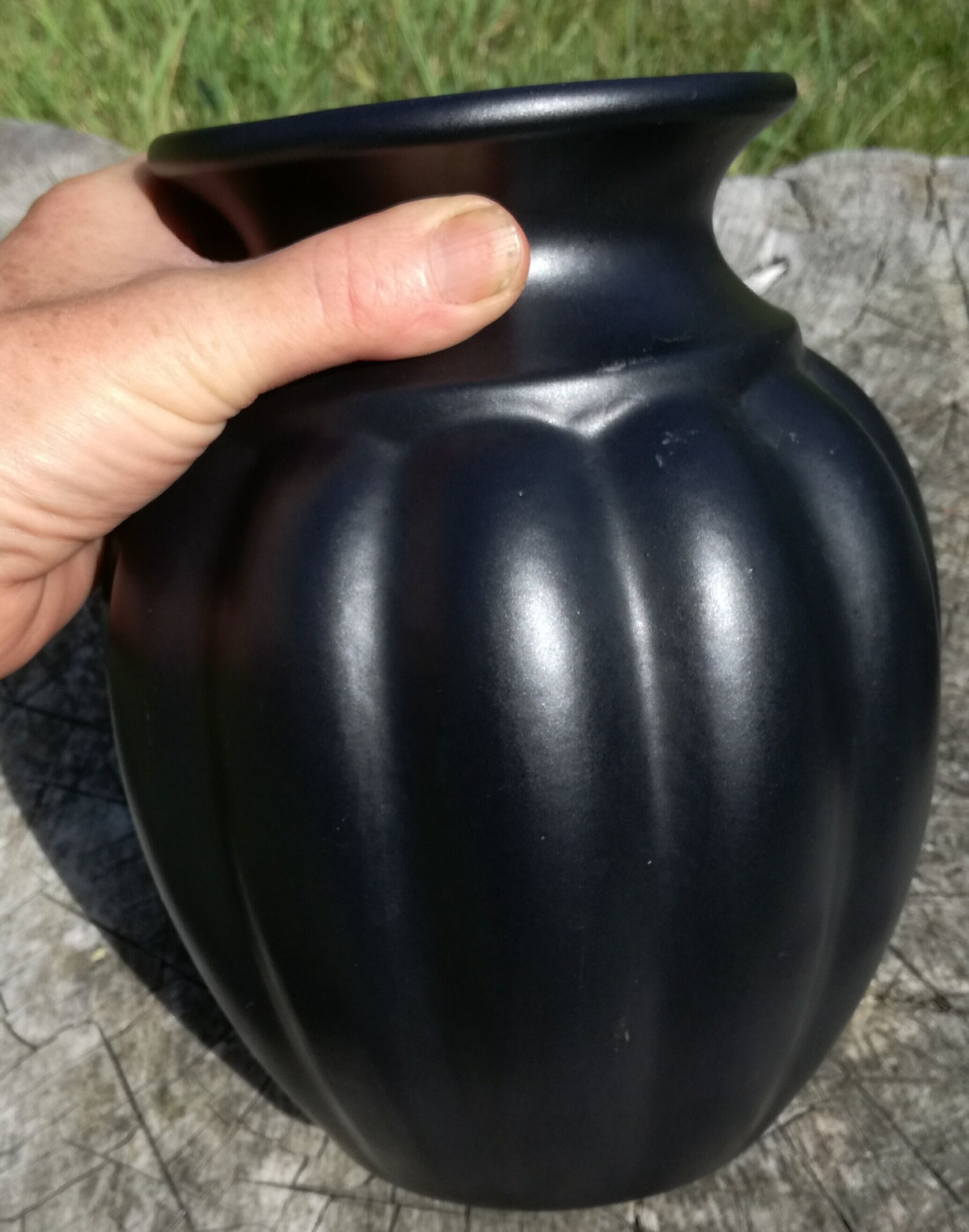 Ceramics scheurich matte black