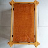 Solid elm coffee table from the 1960s