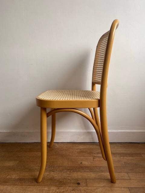 8 vintage cane chairs