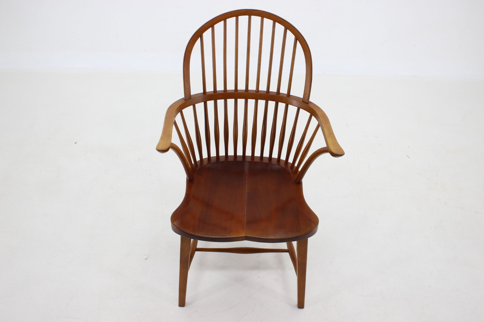 1940s Fritz Henningsen Windsor Oak Chair model CH 18A,Denmark