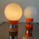 Paire de lampes space age des années 60/70