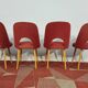 Dining Table and Chairs, 1960s, Set of 5