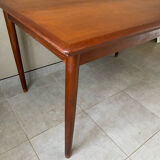 Vintage teak scandinavian signed table