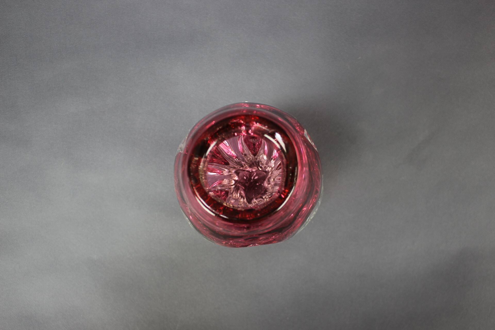 Bohemian Art Glass Vase by Josef Hospodka, Czechoslovakia, 1960s