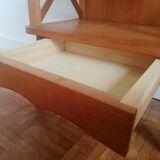 Compass feet bedside table 1960