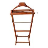 Fratelli REGUITTI mahogany valet with tie rack and trouser rack