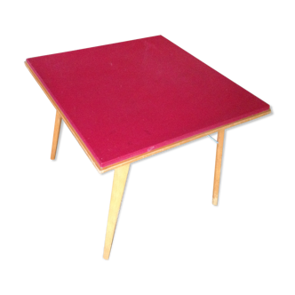 Folding side table
