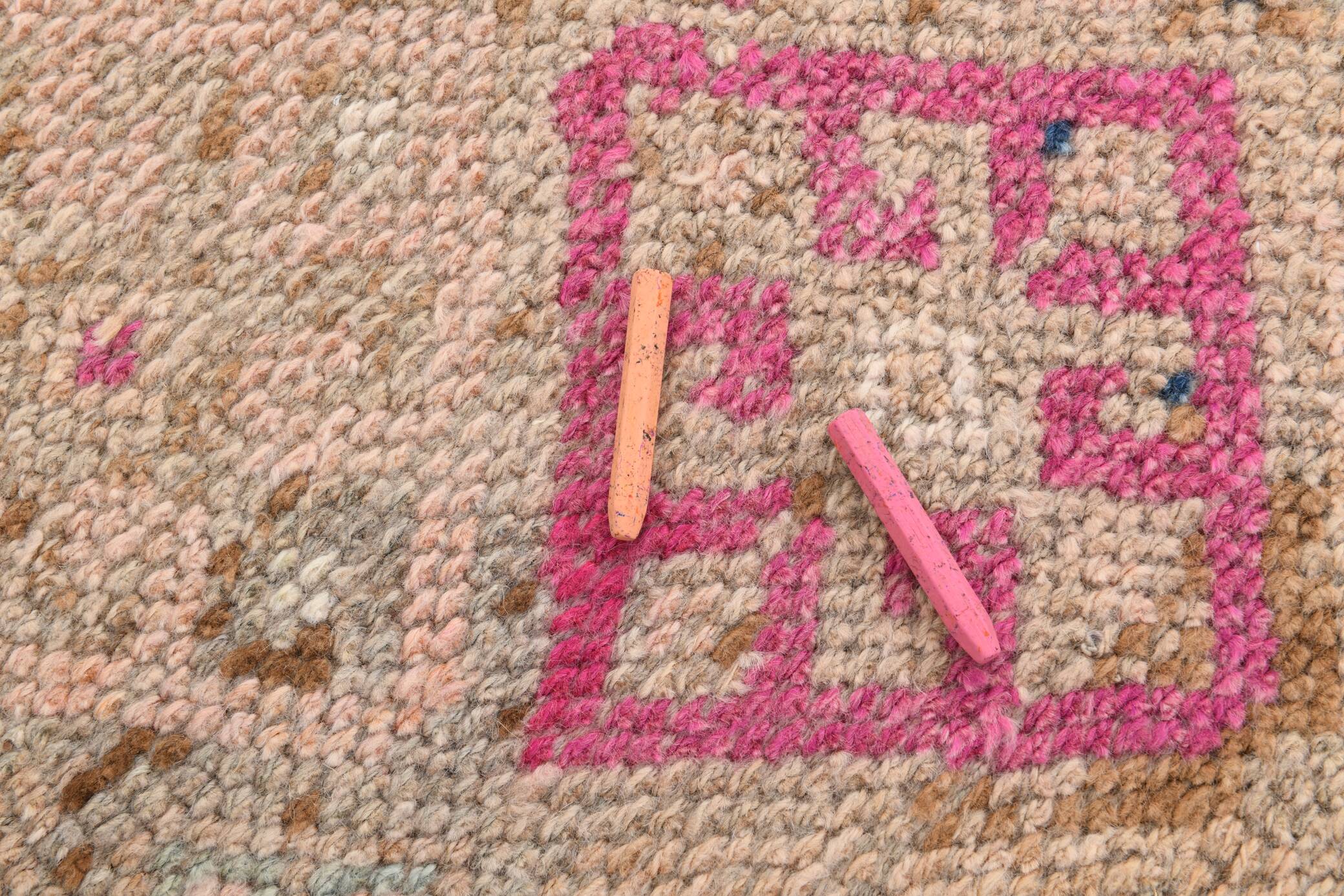 3x12 Turkish Vintage Runner Rug, 80x377Cm