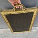 Antique 19th century fireplace screen, Bouhon Frères spark arrester
