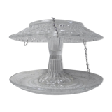 Glass bird feeder