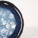 Swedish Cobolt bowl by Göte Augustsson for Ruda Glasbruk, 1960s