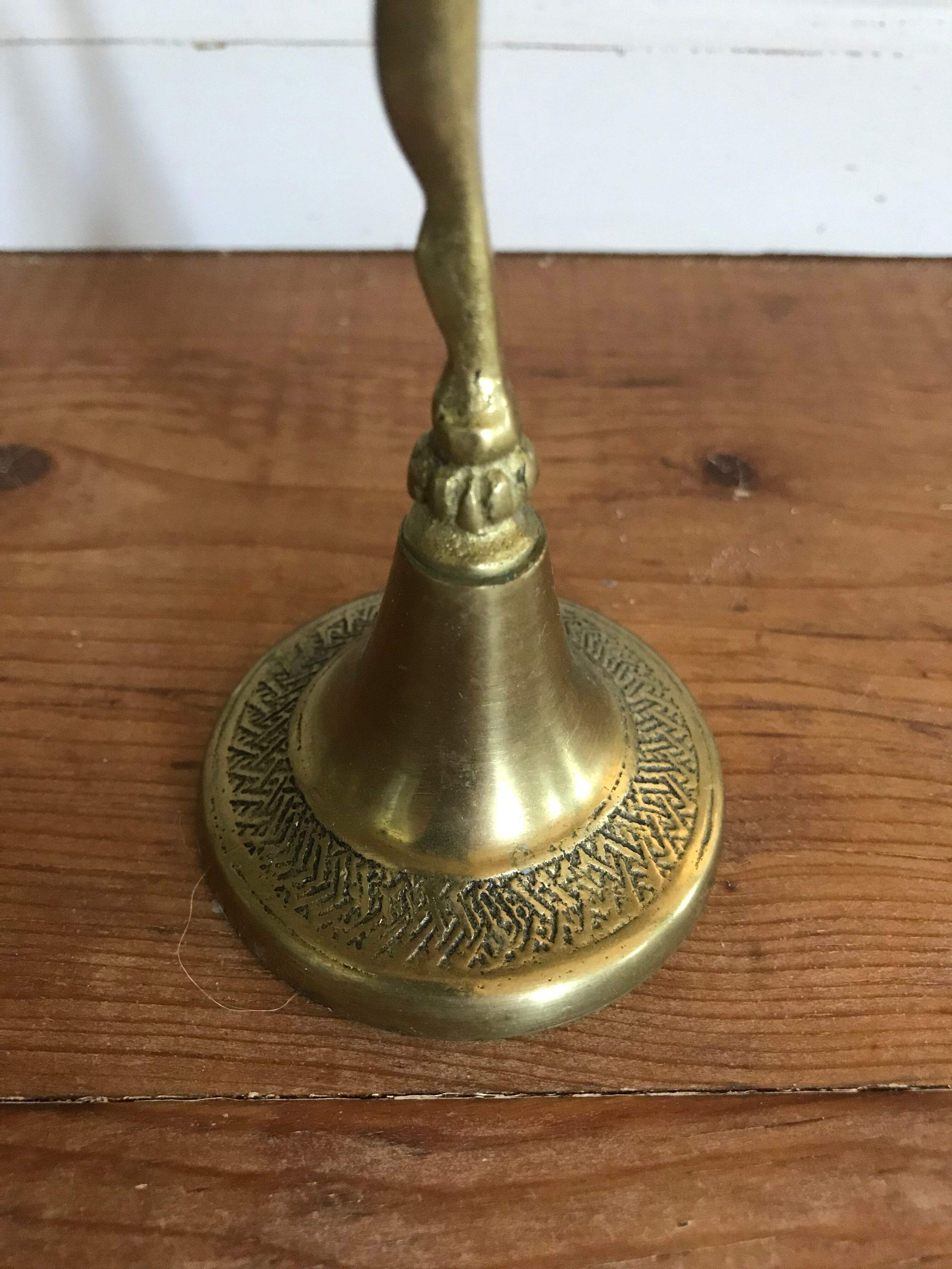 Vintage brass candlestick