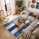 Handmade pure wool rug, custom size 150/250 cm.