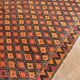 Berber kilim zammour rug - 314 x 158 cm
