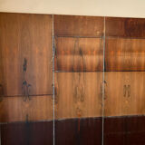 Louis Paolozzi modular bookcase wall system