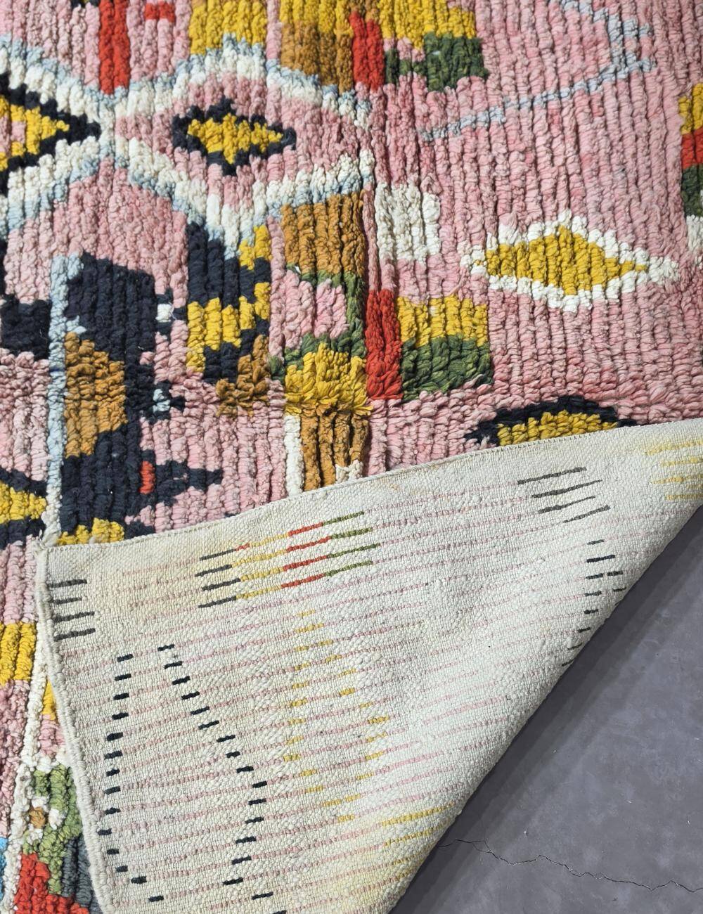 Tapis Coloré contemporain - 272 x 219 cm