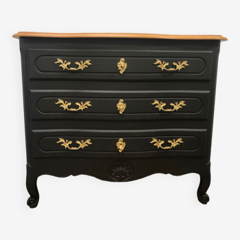 Commode galbée style Louis XV