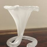 Soliflore in blown glass