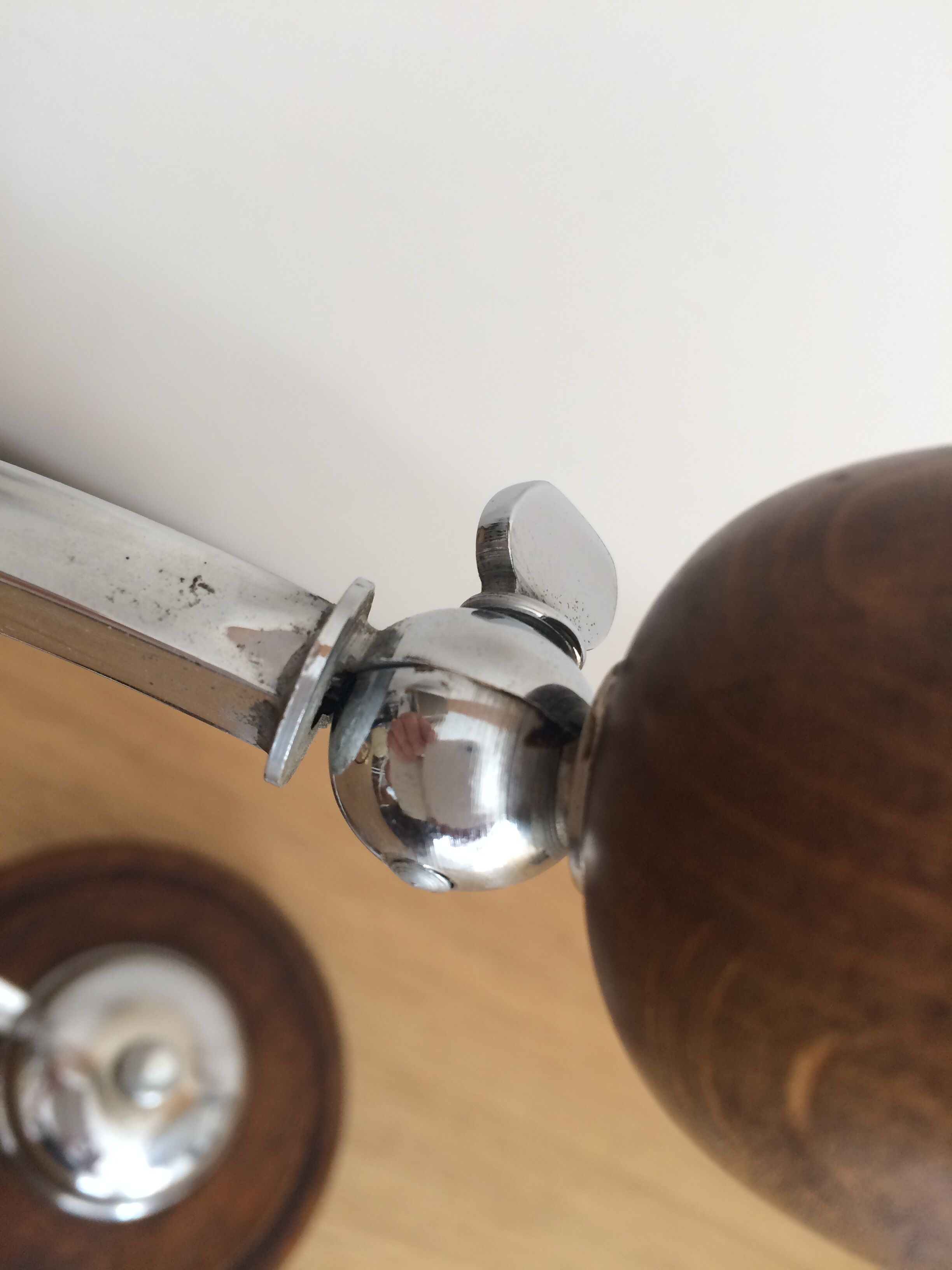 1930s art deco bedside lamp