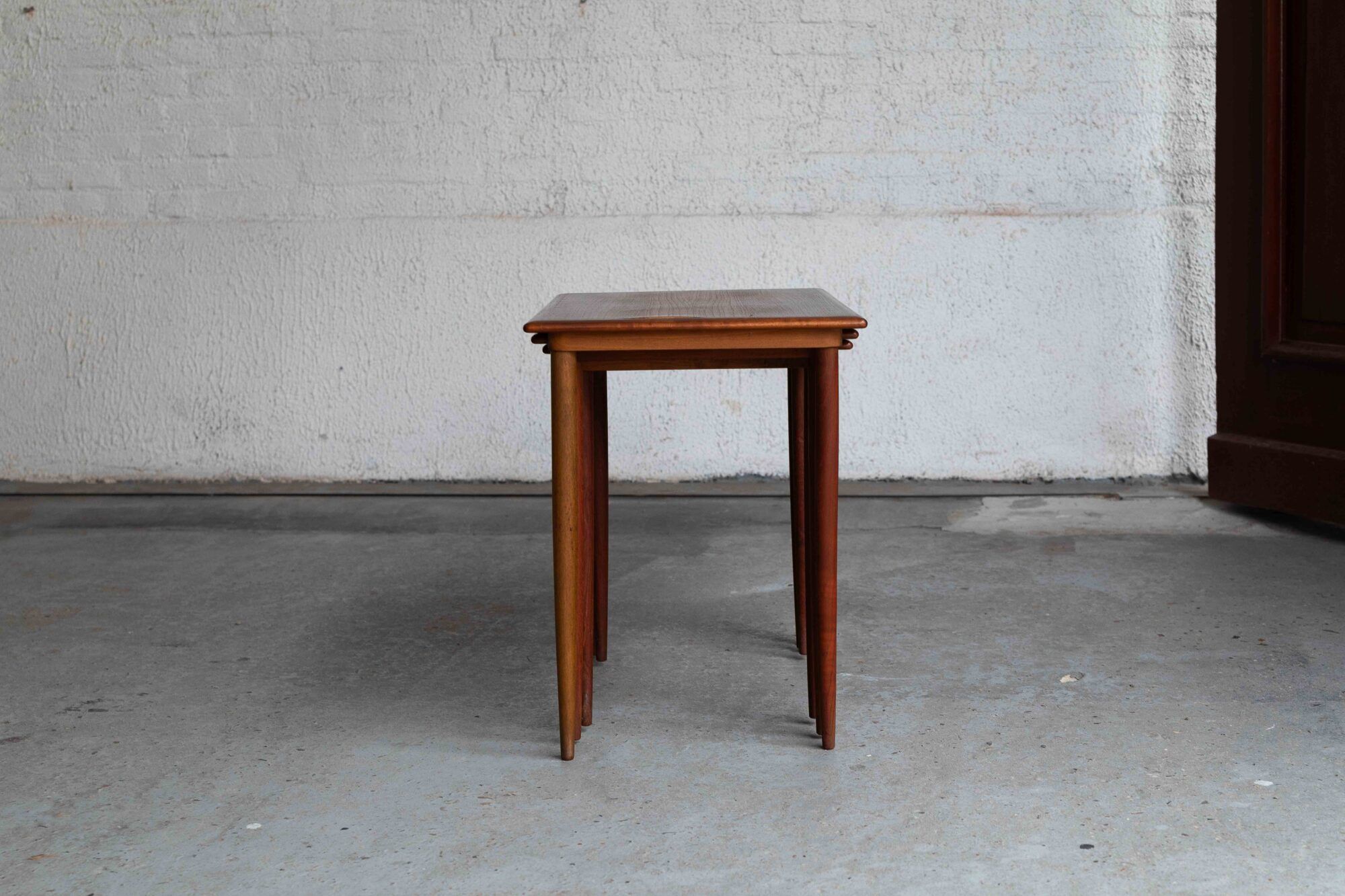 Set of 3 nesting tables, Danish design