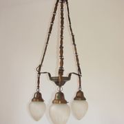 An Art Deco chandelier from the 1930s
